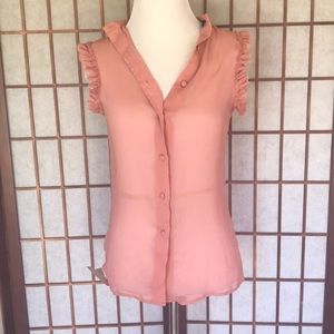 NWT ASOS Chiffon Top